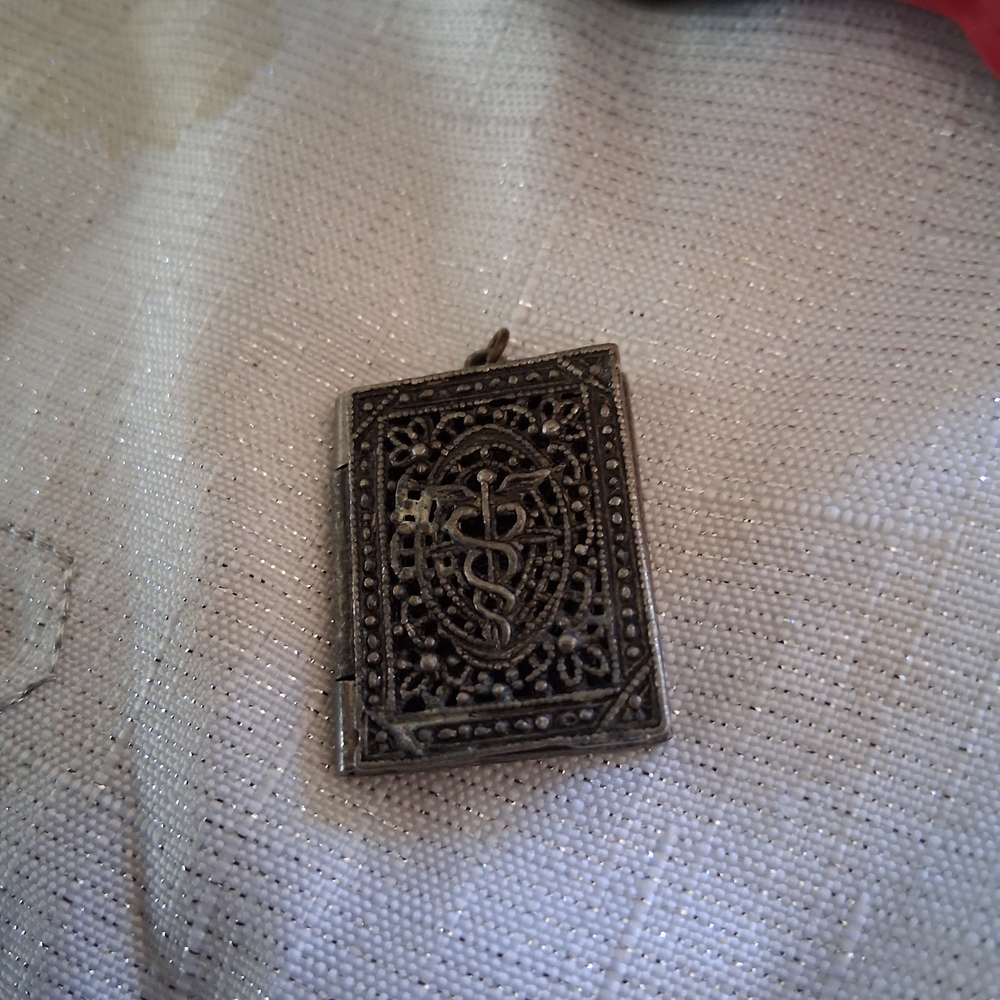 Intricate Silver Brooch